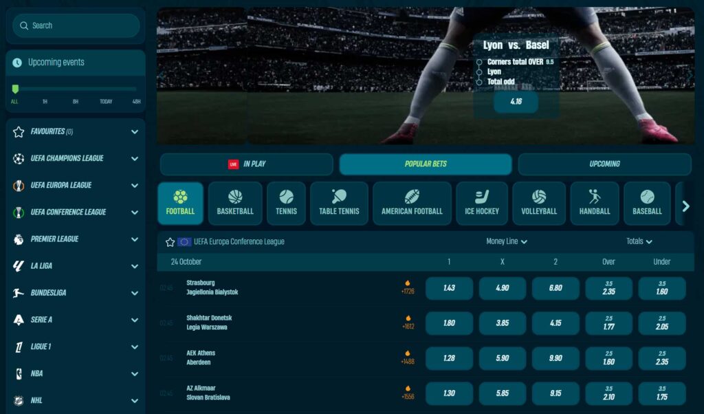 betting caspero casino